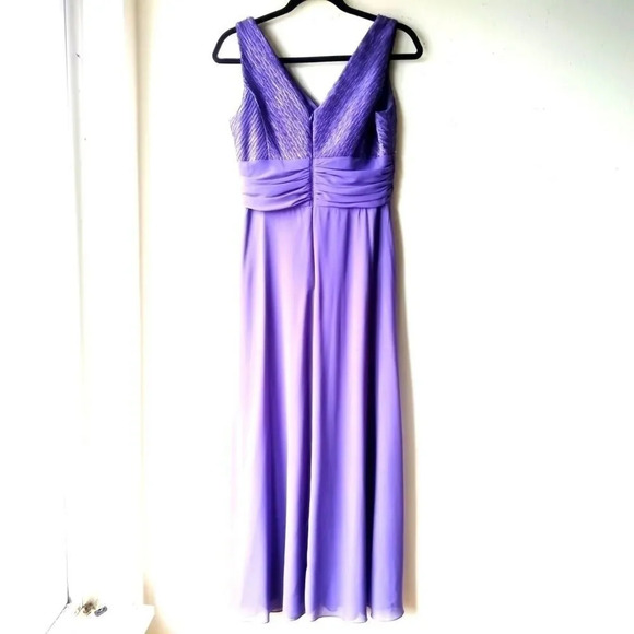 PATRA 2 PIECE DRESS AND JACKET - PURPLE - Picture 3 of 5